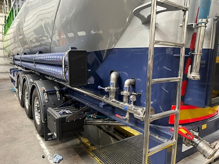 Vanden Bulcke - Bulktransport voedingsmiddelen - onderlader achterkant